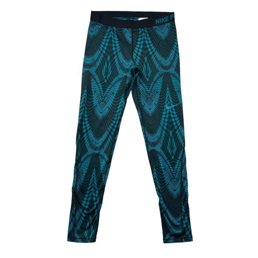 Nike Pro Tights Women's Size Large Dri-Fit Athletic Running Compression Leggings
